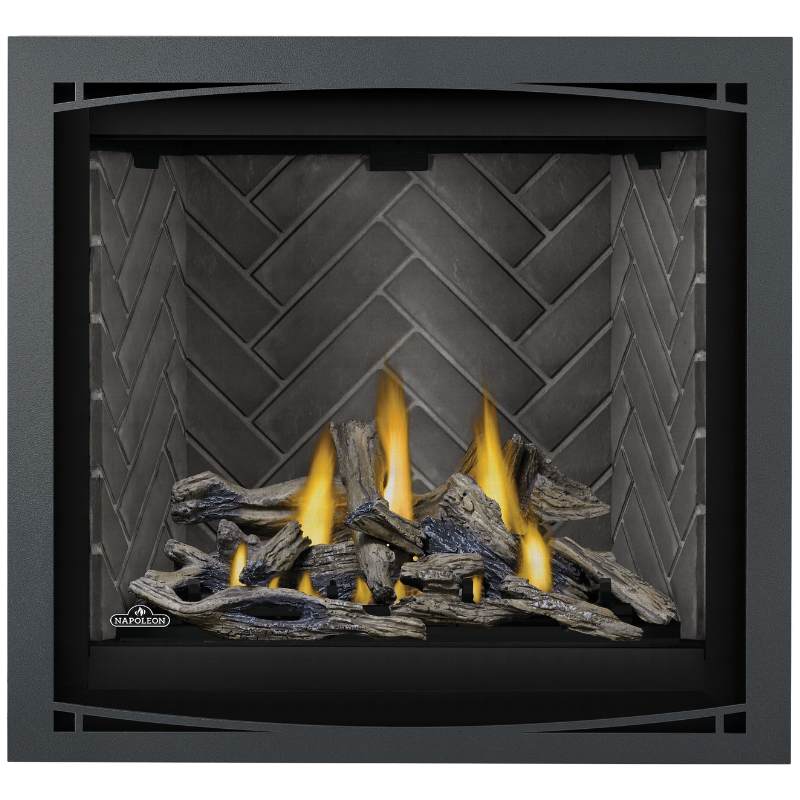 Napoleon Altitude X 36 Inch Direct Vent Gas Fireplace - AX36 Model | Indoor Home Heating Solution for Living Rooms & Bedrooms