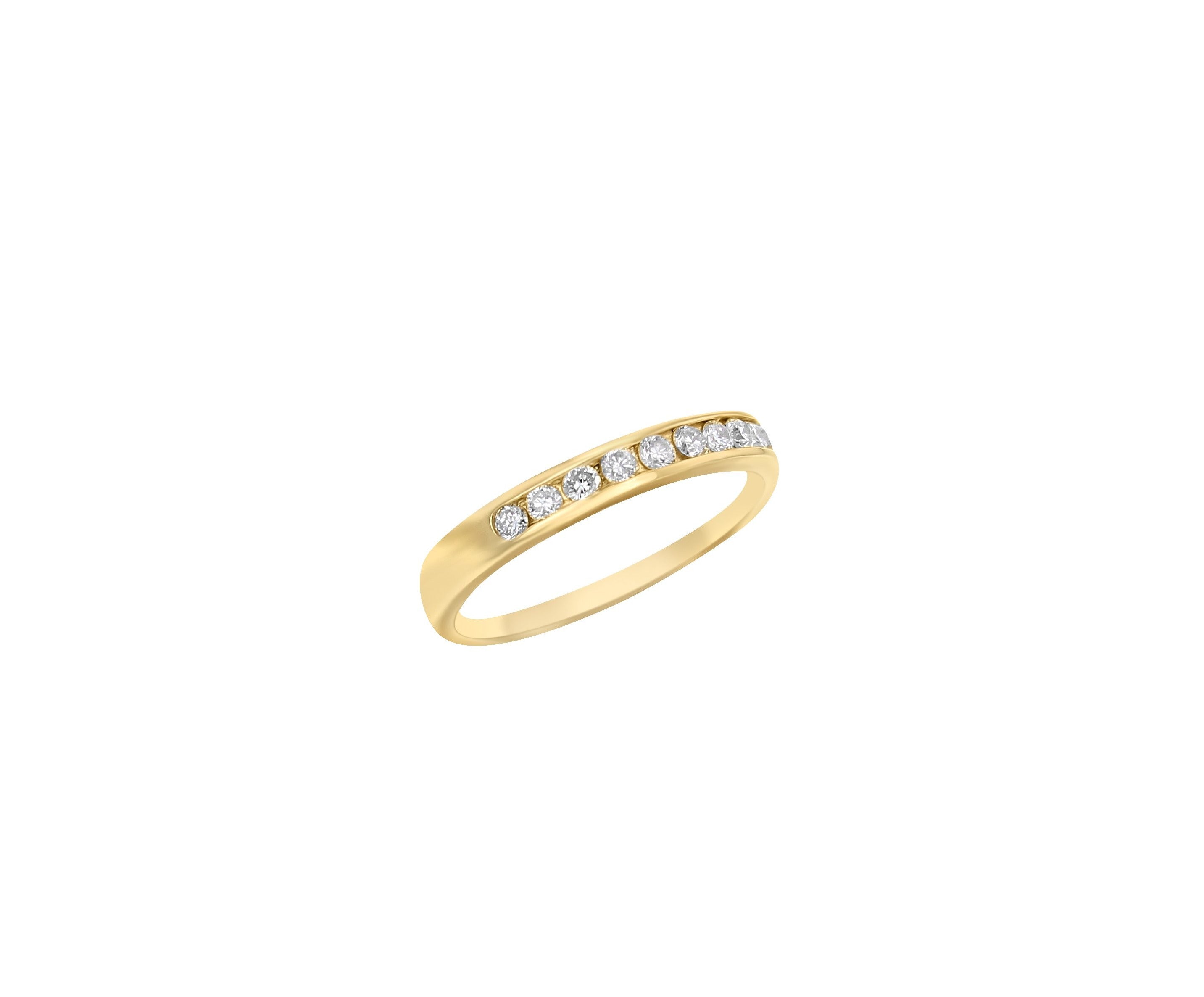 1/3 Carat Channel Set Diamond Wedding Band - Elegant & Timeless Ring for Women - Perfect for Anniversaries, Engagements & Special Occasions