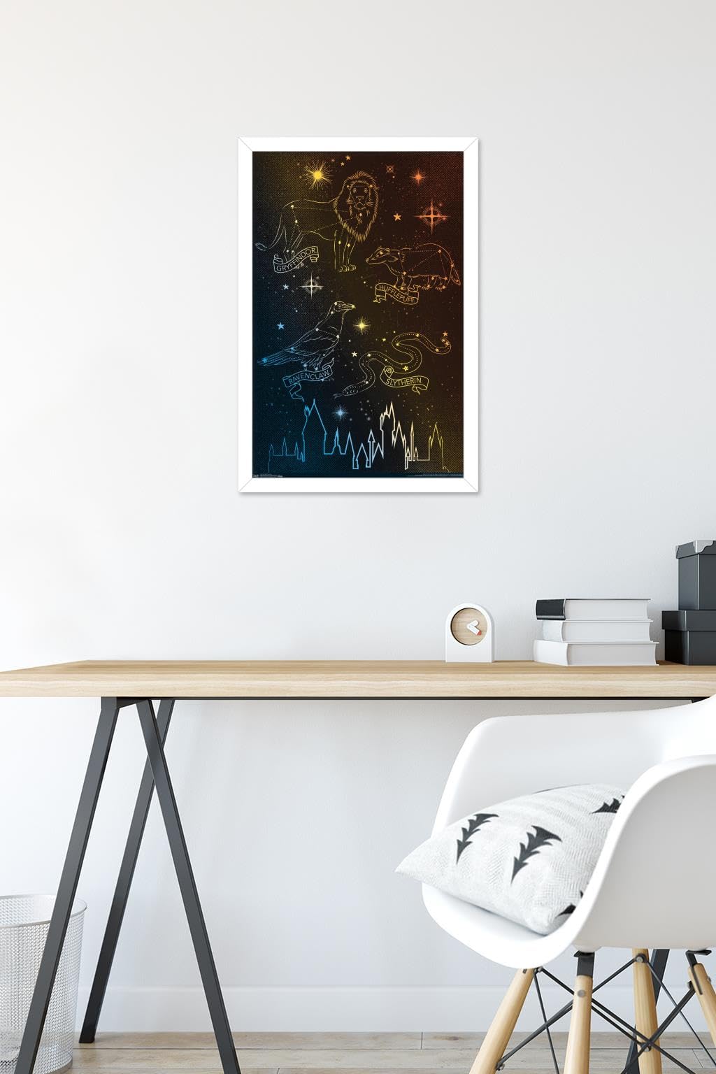 Trends International The Wizarding World: Harry Potter - Houses in the Stars Wall Poster, 14.725