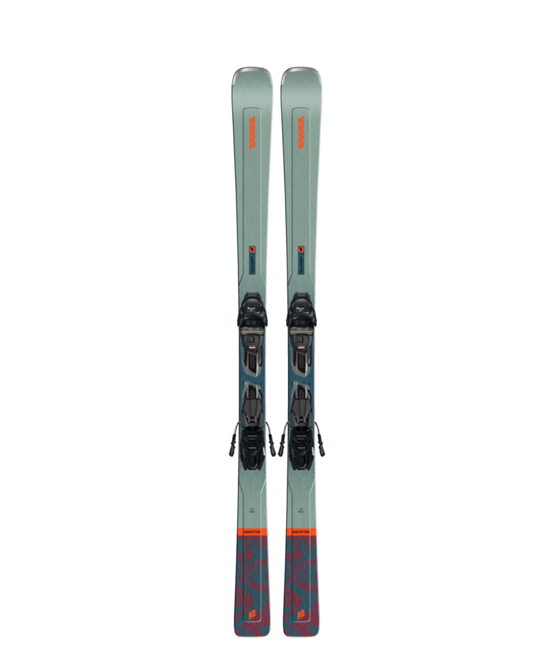 2025 K2 Disruption 78C Women's Skis with Quikclik Free System Bindings - Perfect for All-Mountain Skiing & Freeride Adventures