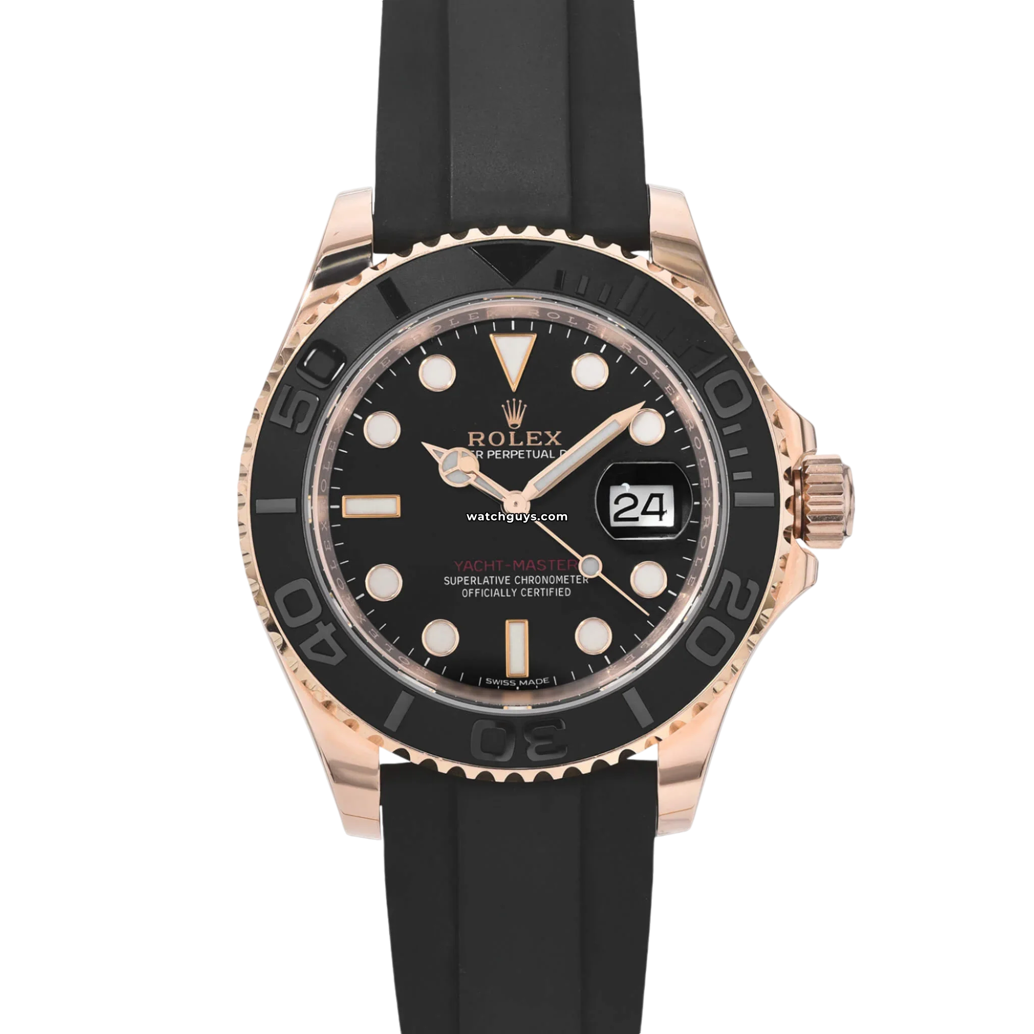 Rolex Yacht Master 268655 Oysterflex Bracelet - Luxury Swiss Automatic Watch for Men - Perfect for Sailing, Yachting & Formal Occasions
