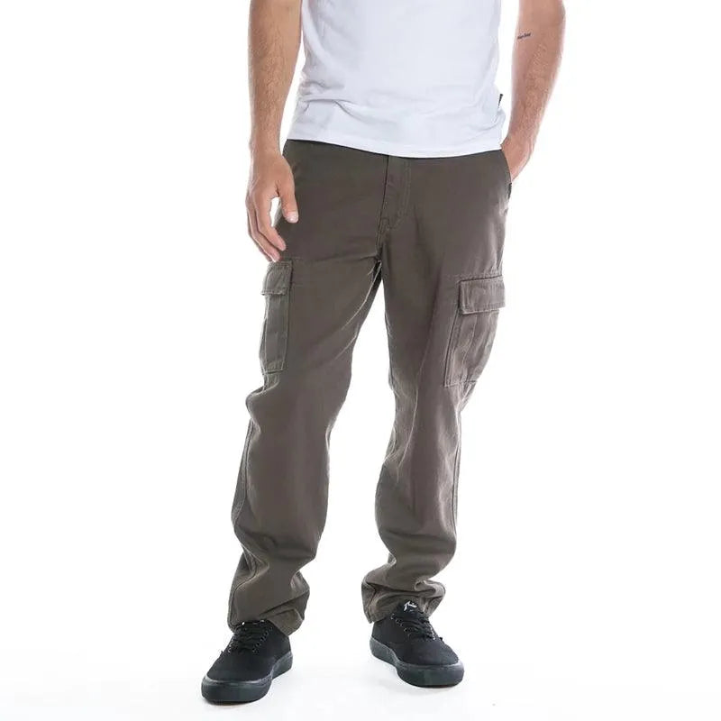 Rusty Z Charge Big Verde Cargo Pants for Men - Durable Outdoor Hiking & Work Pants - Comfortable Tactical Pants for Camping, Hunting & Adventure Activities