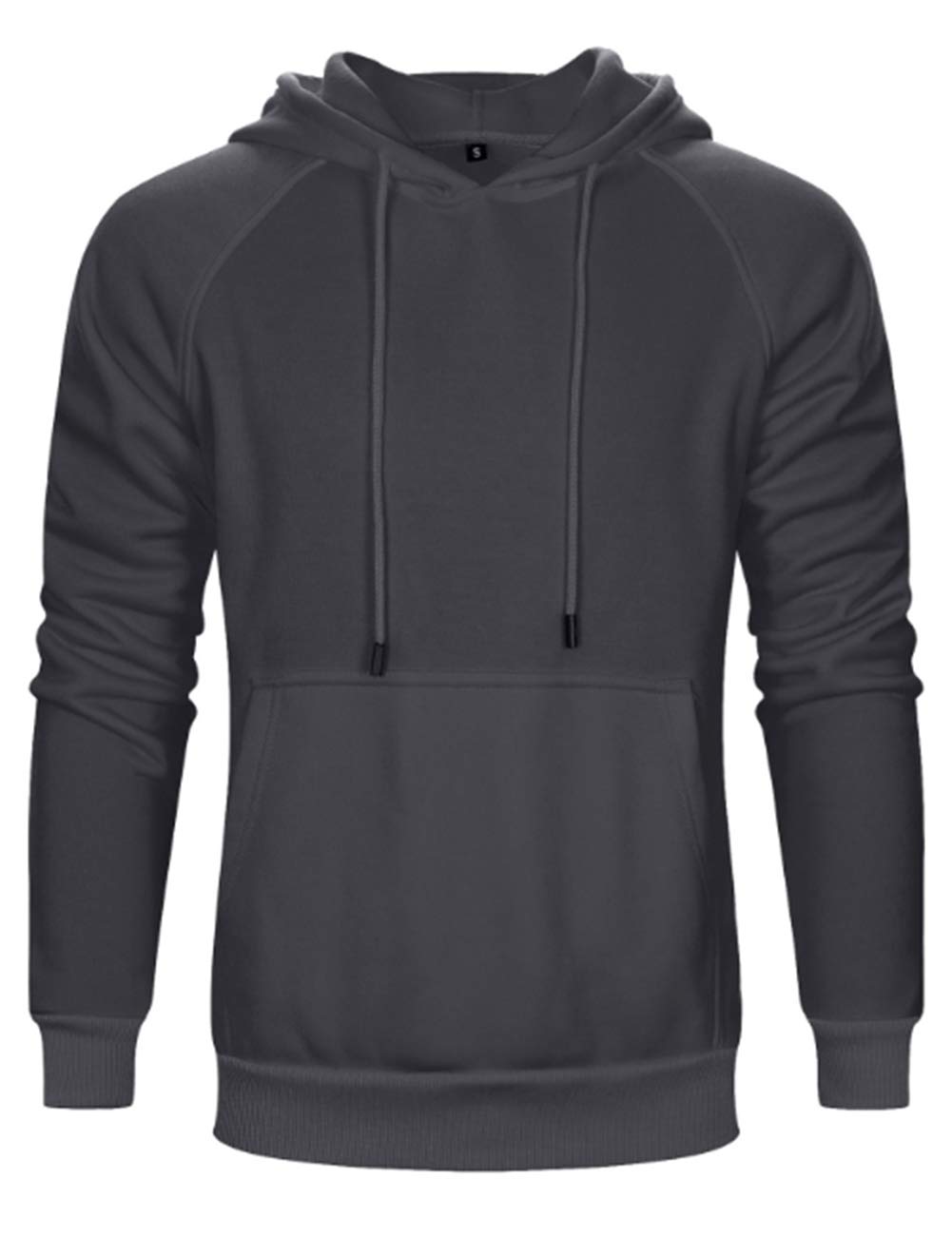 DUOFIER Men's Heavy Blend Fleece Hoodie with Kangaroo Pocket - Warm Winter Pullover for Outdoor Activities, Gym & Casual Wear