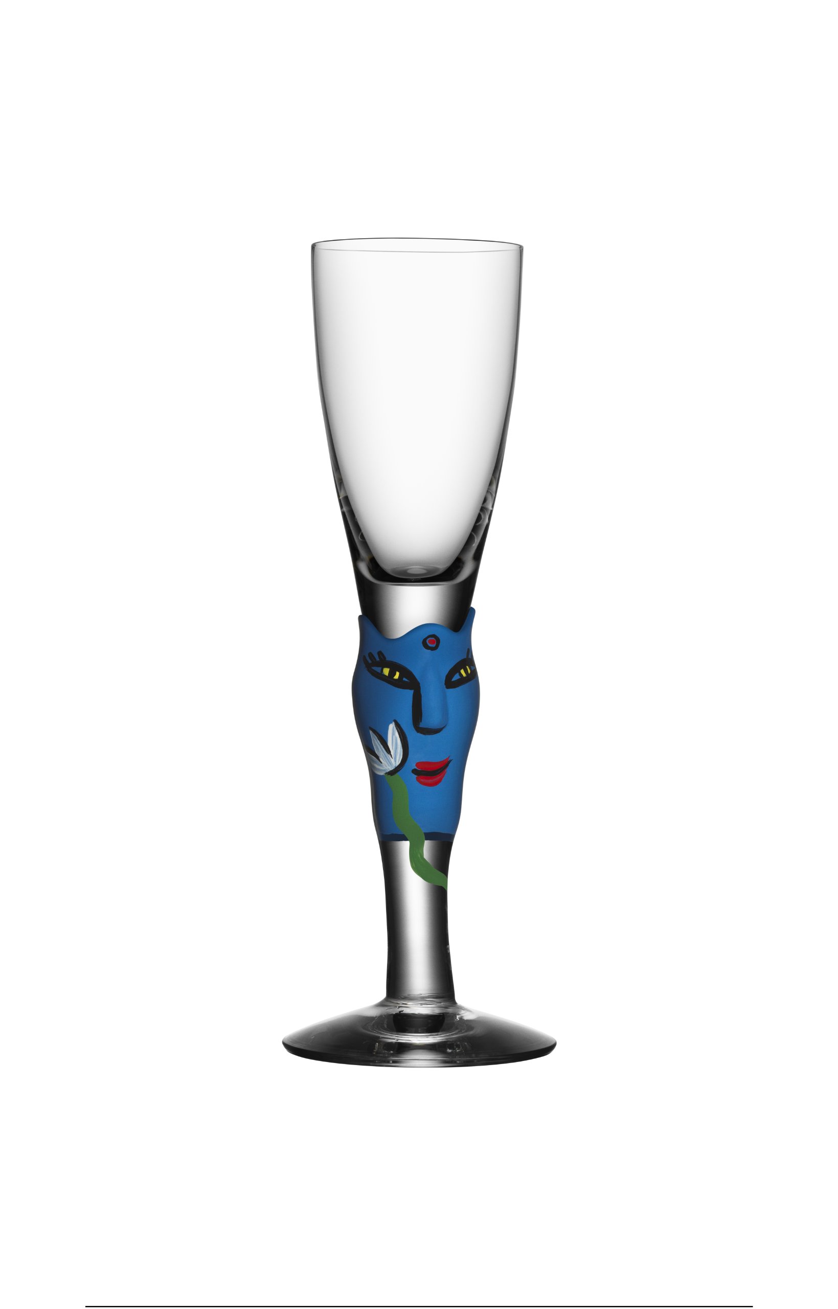 Kosta Boda Open Minds 3 oz Shot Glass - Premium Swedish Crystal Liquor Glass for Whiskey, Tequila & Vodka - Perfect for Home Bars, Parties & Gifts