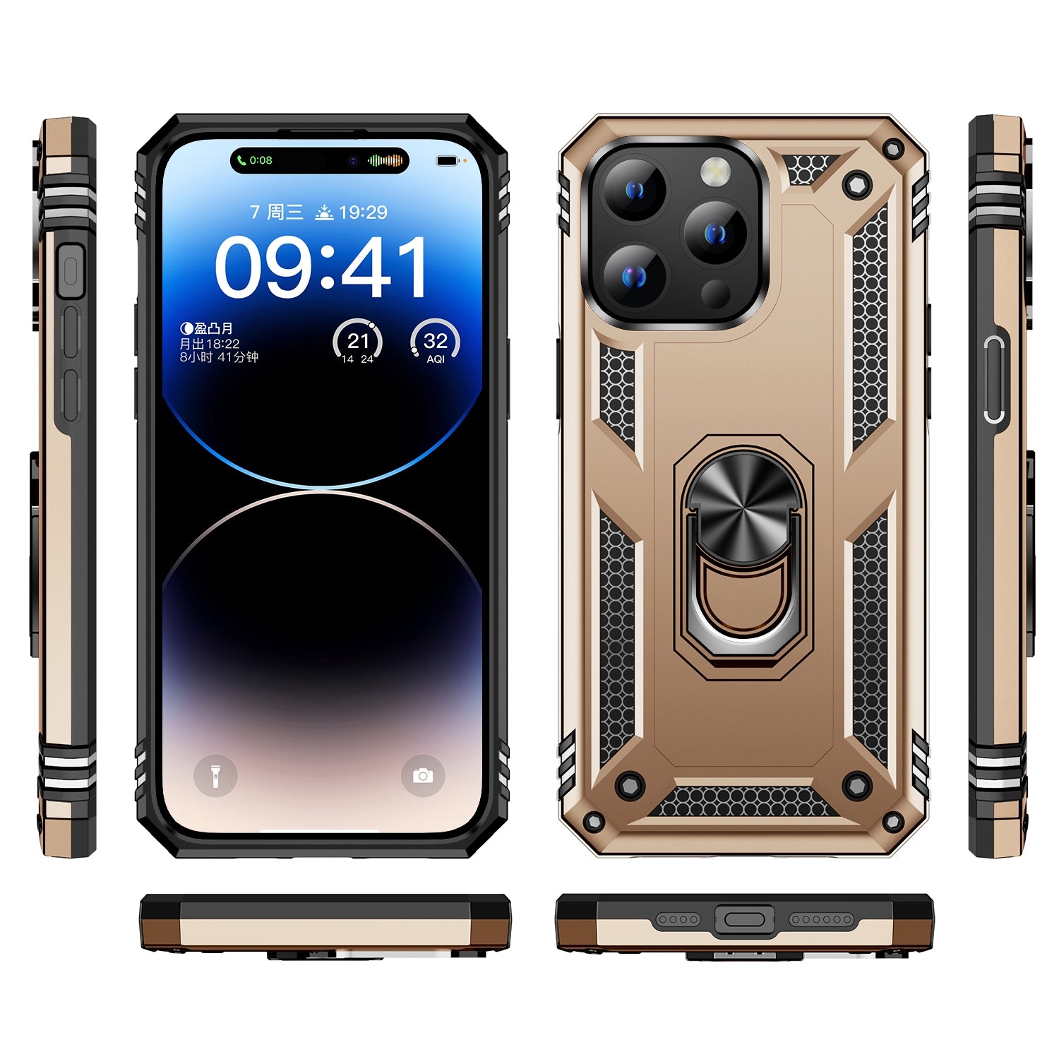 Premium Shockproof Case for iPhone 15 Plus - Slim Protective Cover with Military-Grade Drop Protection - Perfect for Outdoor Activities, Travel & Daily Use