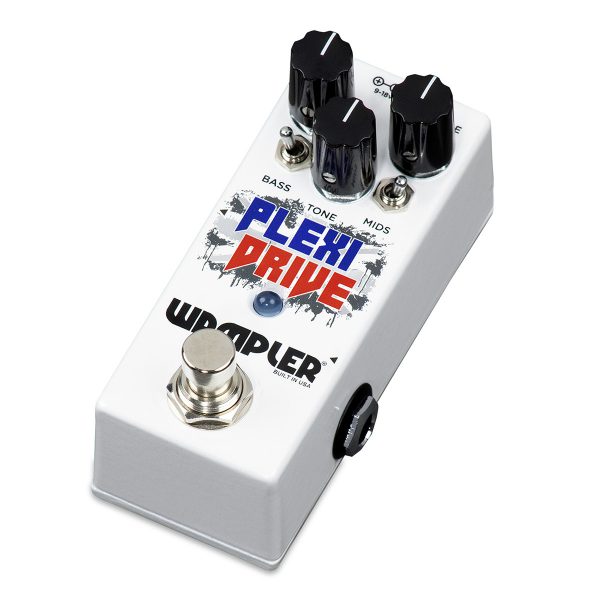 Wampler Plexi Drive Mini Overdrive Guitar Pedal - British-Inspired Tone for Blues & Rock - Perfect for Stage & Studio Use