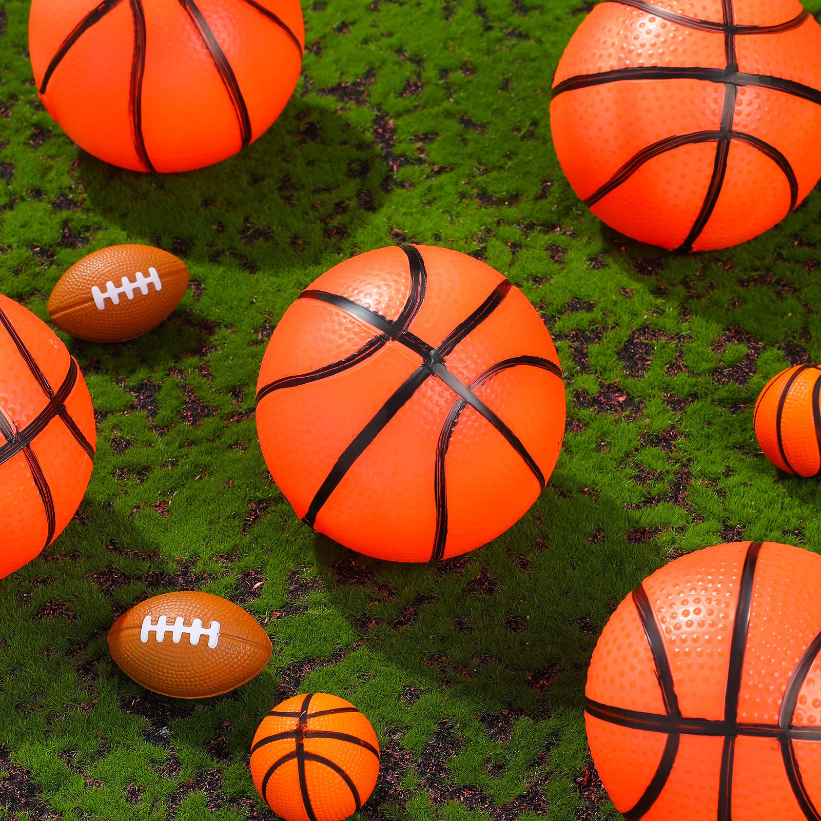 Mini Inflatable Basketballs 4 Inch - Kids Sports Toys for Pool & Beach Games