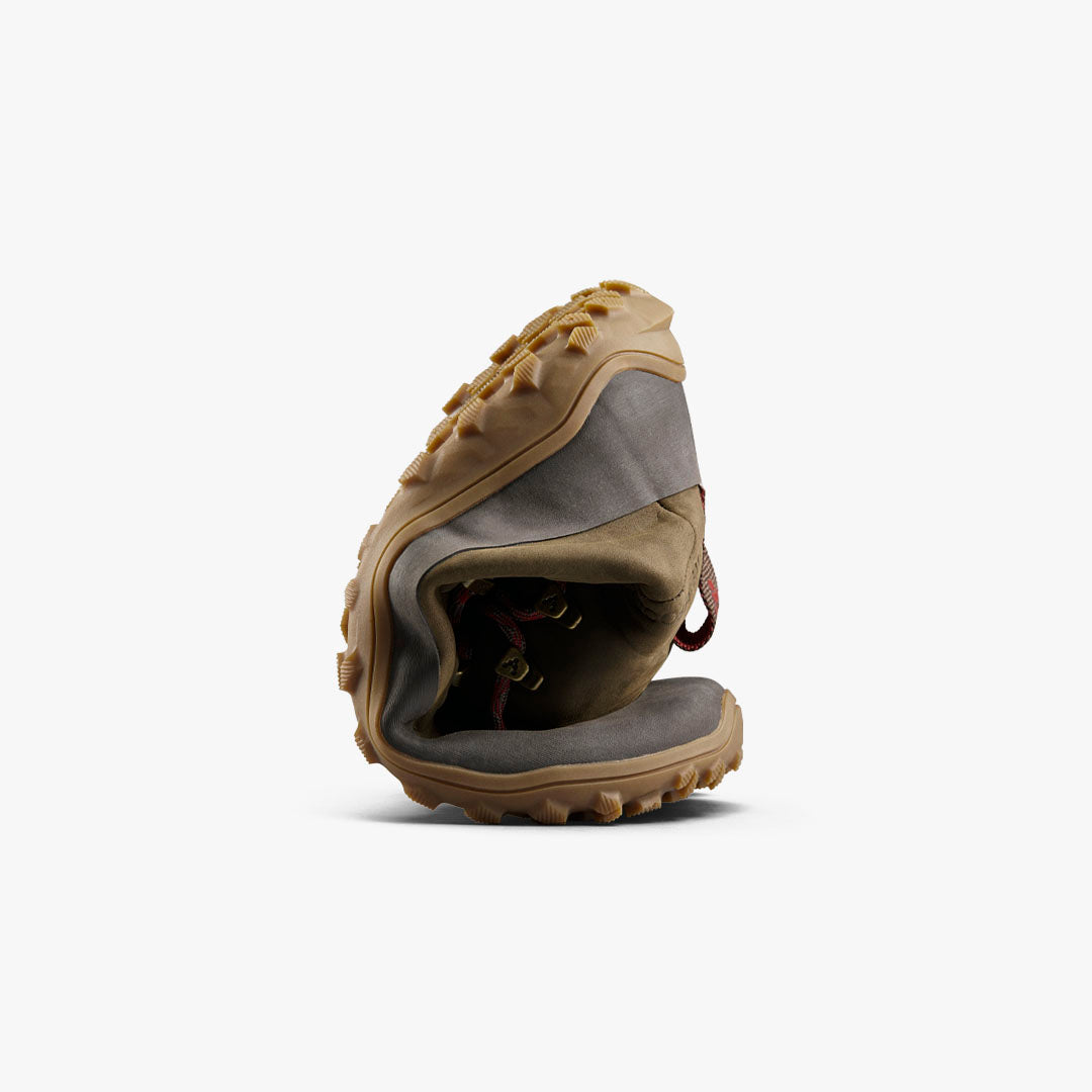 Vivobarefoot Men's Tracker Leather All-Terrain Hiking Boots - Waterproof Outdoor Adventure Shoes for Trail Running & Camping