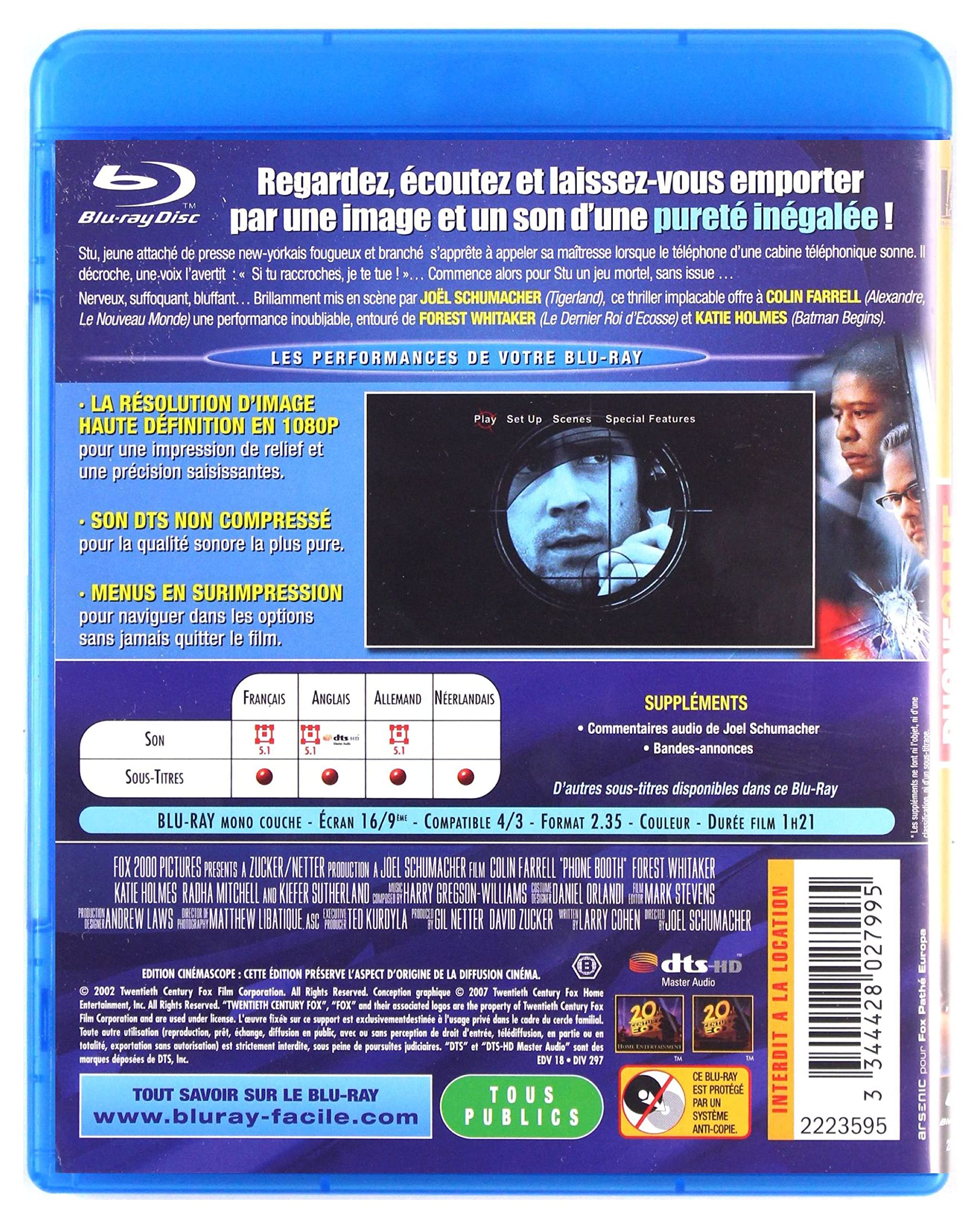 Phone Game Blu-ray - Action-Packed Movie for Gaming Enthusiasts | Perfect for Movie Nights & Gaming Themed Parties