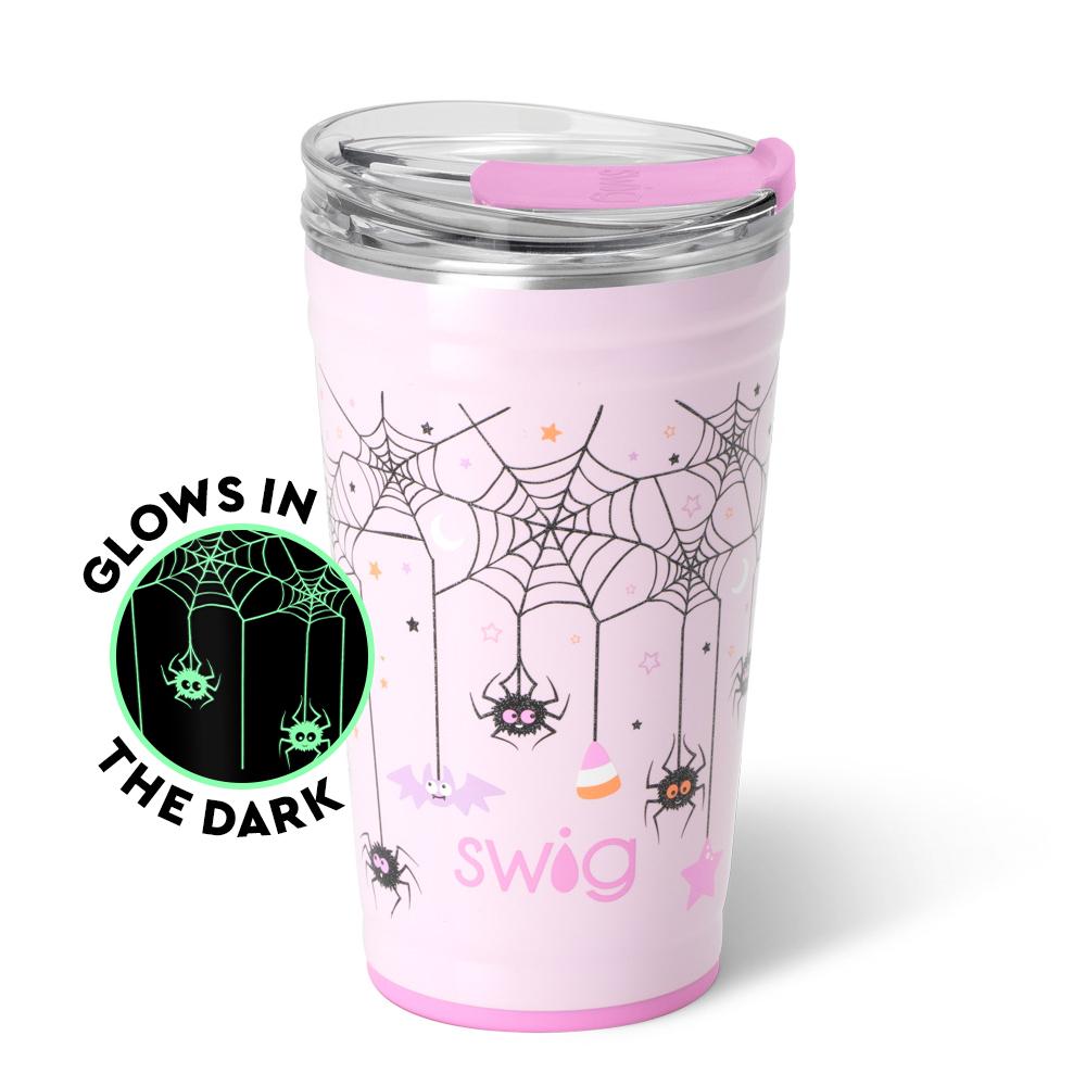 24oz Sweet and Spooky Party Cups - Halloween Themed Disposable Plastic Cups for Parties, Celebrations & Events - Perfect for Halloween, Birthday & Themed Parties