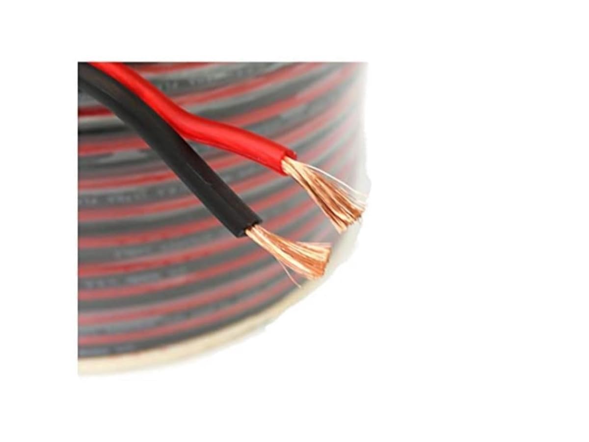 Premium 10 Gauge 500 FT Speaker Wire - Oxygen-Free Copper (OFC) - Black - High-Quality Audio Cable for Home Theater, Surround Sound, and Professional DJ Equipment