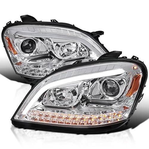 Chrome Housing Clear Lens