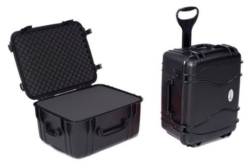 Seahorse SE1220F-BK Waterproof Protective Case with Customizable Foam Insert - Black | Secure Storage & Transport for Tools, Electronics & Outdoor Gear