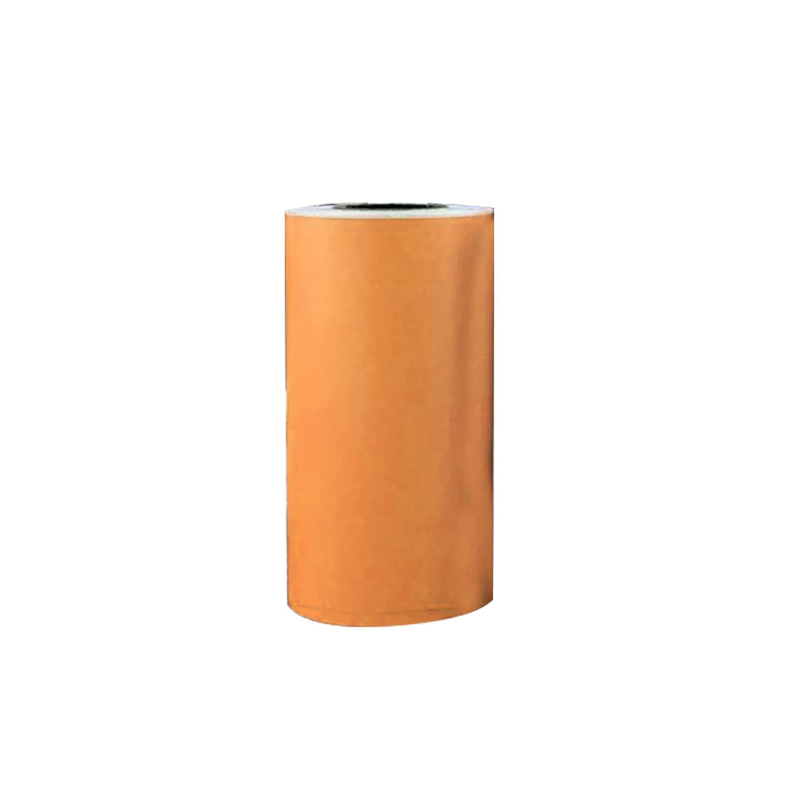 PAPABA 1 Roll Self-Adhesive Thermal Printable Sticker Paper - Colorful Photo Printing Stickers for Crafts, Labels & DIY Projects (Orange) - Perfect for Scrapbooking, Gift Wrapping & Home Organization
