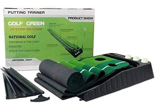 Auto Return Golf Putting Mat - Indoor/Outdoor Practice Green