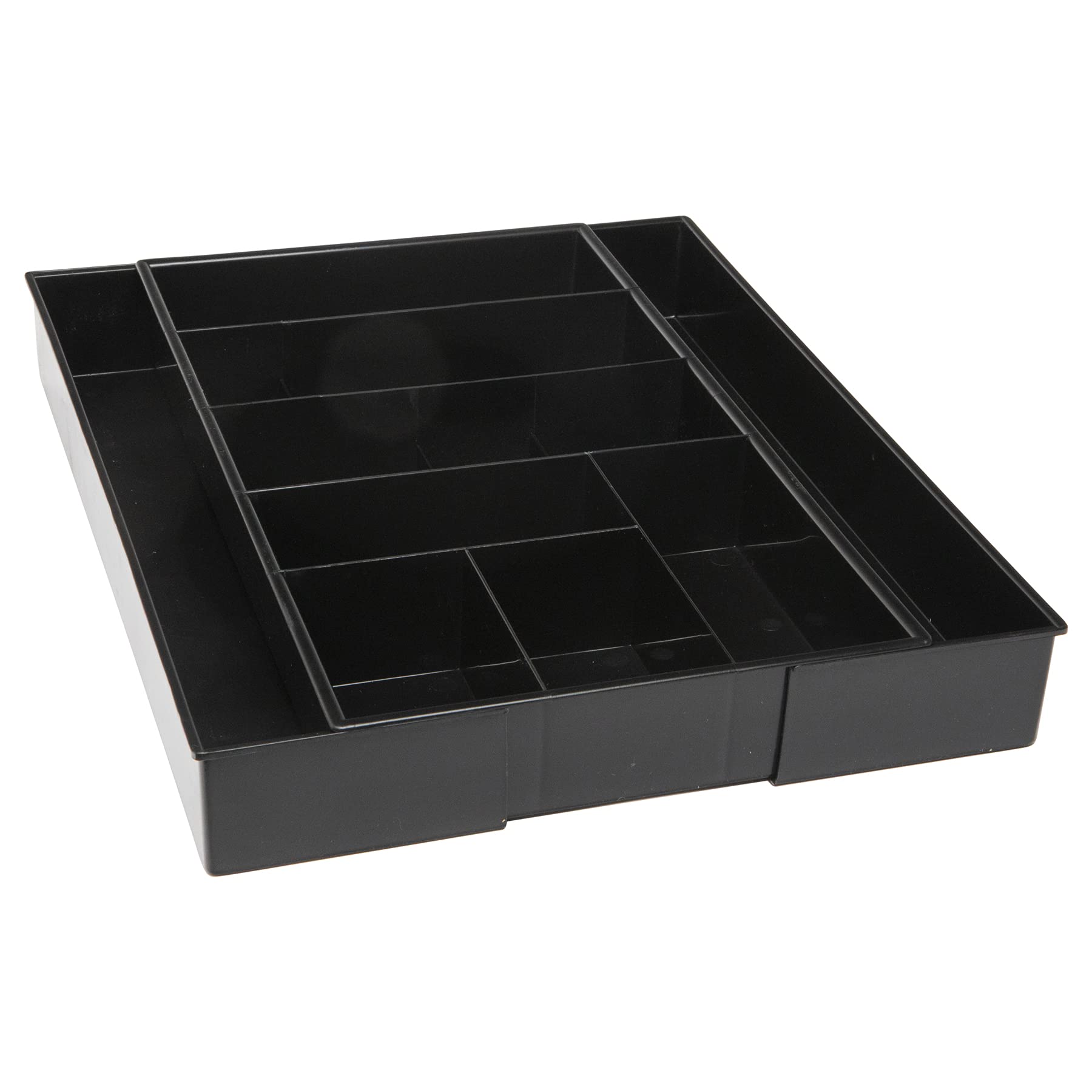 Dial Industries Expandable Office Drawer Organizer - 3-Tier Desk Storage Tray for Files, Supplies & Stationery | Perfect for Home Office, Workstation & School Desk Organization