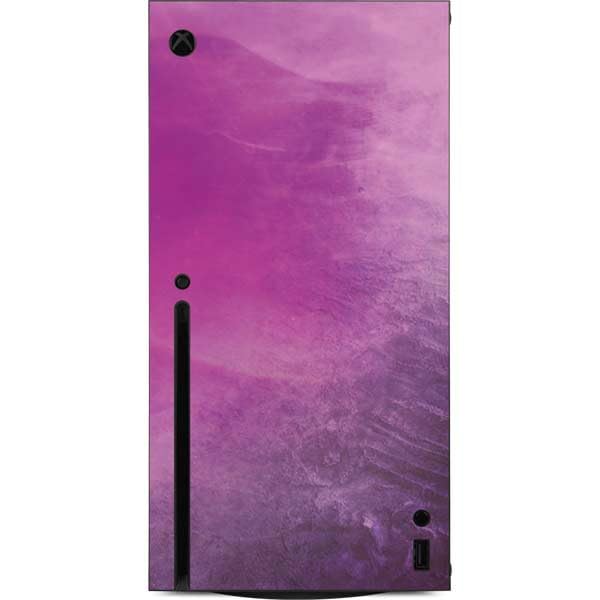 Skinit Purple Space Marble Gaming Skin Decal for Xbox Series X Console - Protective Vinyl Wrap with Custom Design for Gamers & Home Entertainment Setup