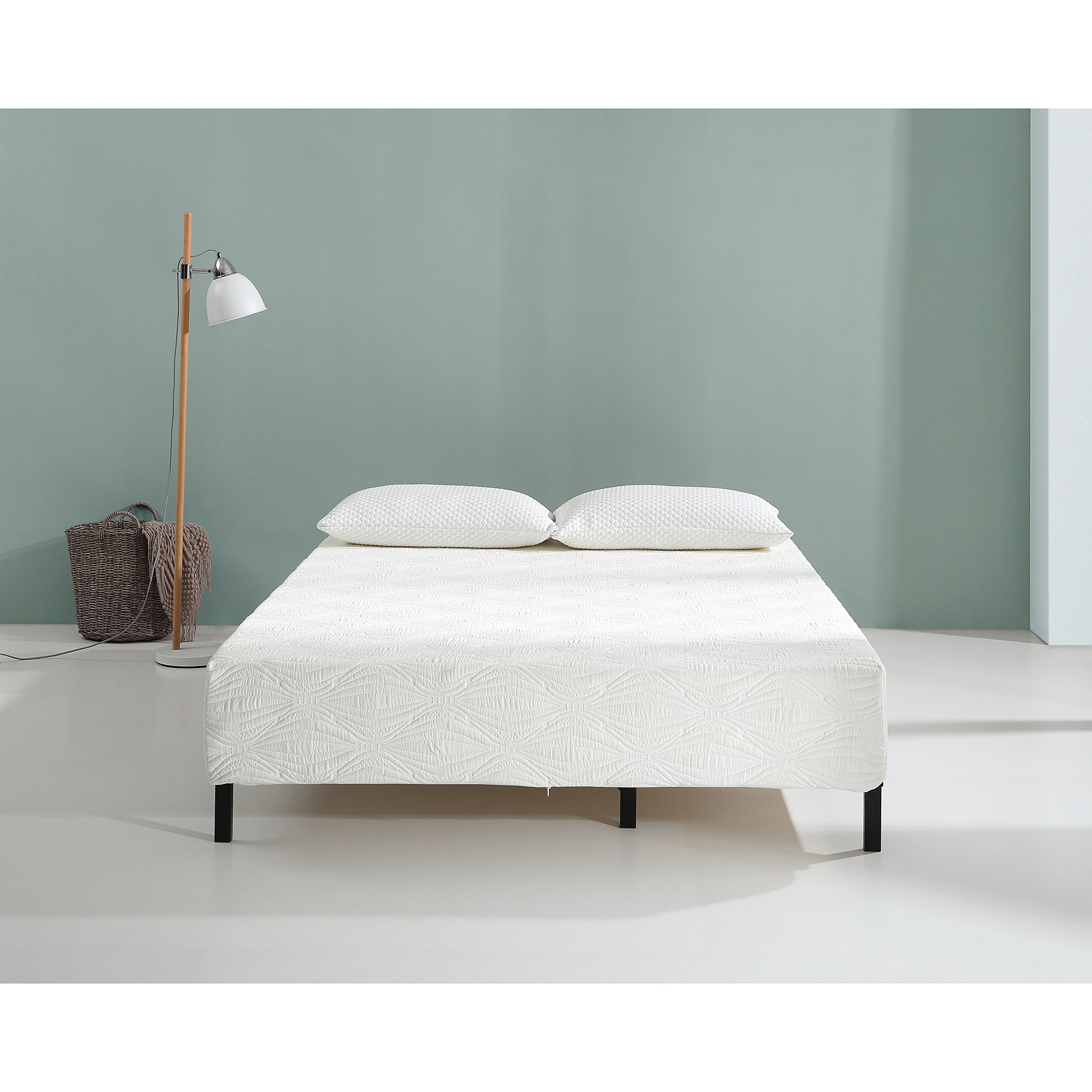 AC Pacific VISCO Gel Infused Memory Foam Mattress - Cooling Full Size Mattress in a Box with High-Density Foam & Firm Support for Back Pain Relief | Perfect for Hot Sleepers & Pressure Point Relief in Bedrooms, Guest Rooms, or Dorms