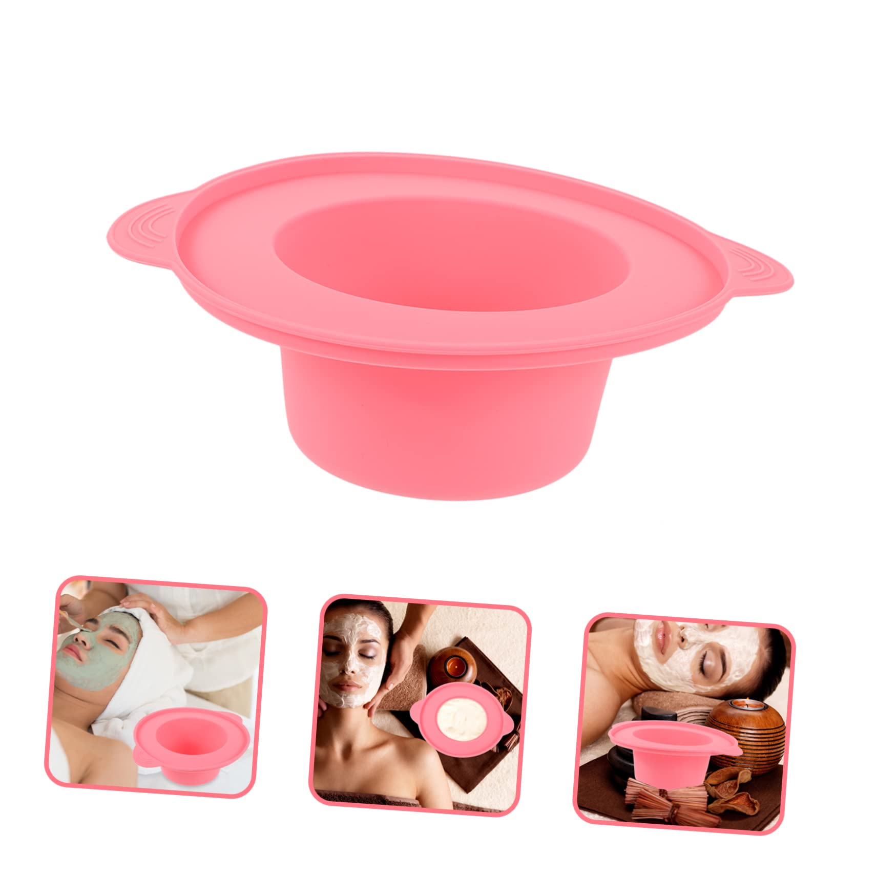 **Premium Silicone DIY Facial Mask Mixing Bowl - Heat Resistant & Anti-Slip Beauty Tool for Homemade Skincare - Perfect for Spa, Salon & At-Home Skincare Routines**