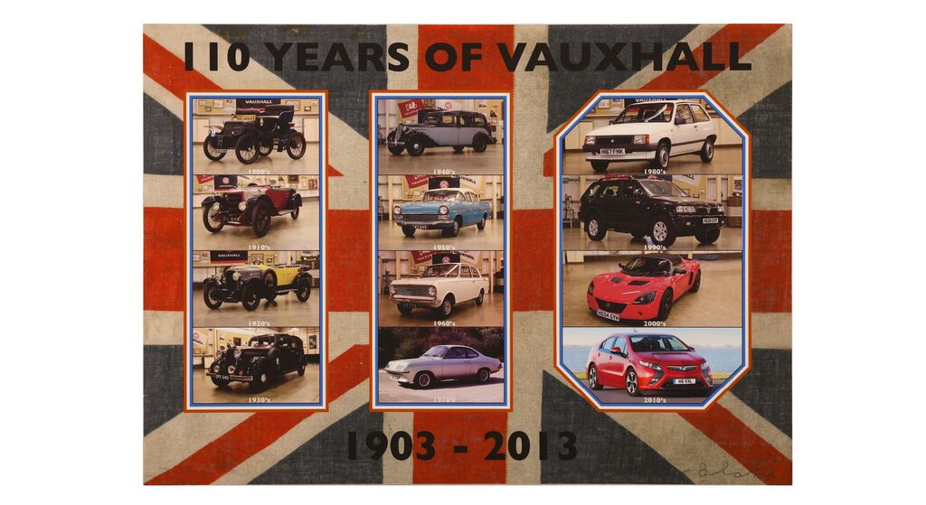 PETER BLAKE 100 Years of Vauxhall Art Book - Limited Edition Collector's Item for Art Lovers & British Pop Culture Enthusiasts | Perfect for Home Decor, Gift Giving & Art Collections