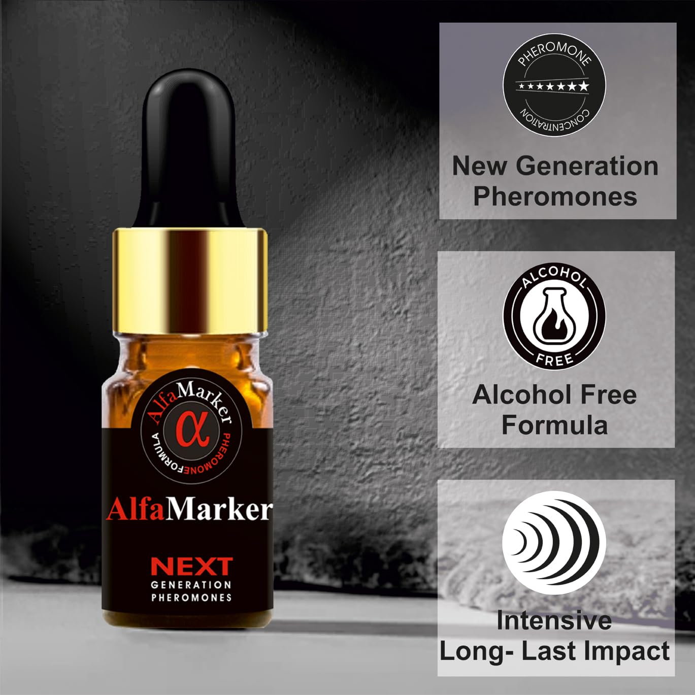 Best Pheromone Cologne for Men - Premium Concentrated Pheromone Oil Perfume with Long-Lasting Scent - 5ml Travel Size Dropper Bottle - Attract Women & Boost Confidence - Perfect for Dating, Night Out & Special Occasions