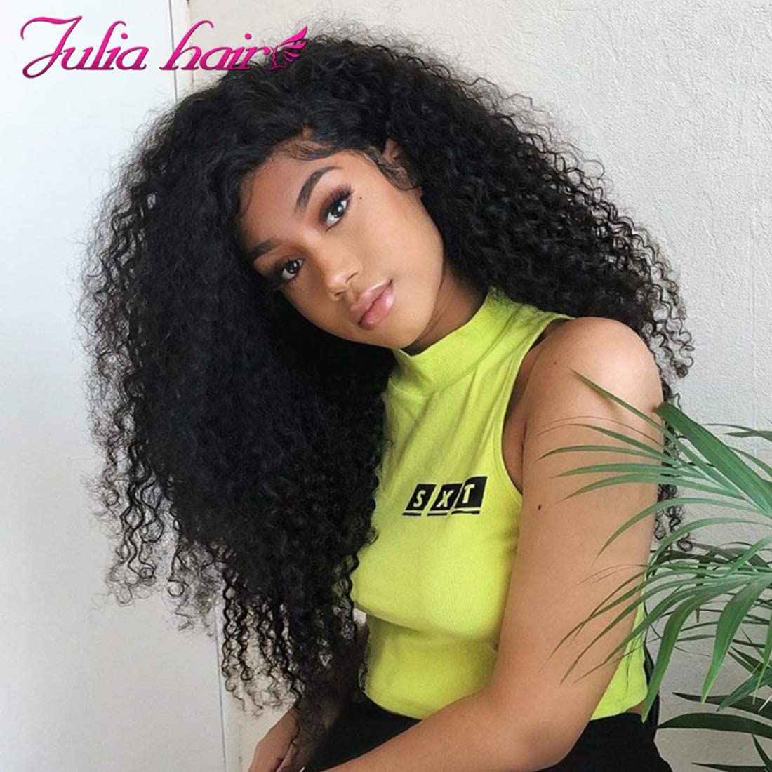 ALI JULIA 3-Pack 10A Malaysian Virgin Curly Hair Bundles - Unprocessed Human Hair Extensions (12/14/16 Inch) Natural Black Color for Women - Perfect for Daily Styling, Parties & Special Occasions