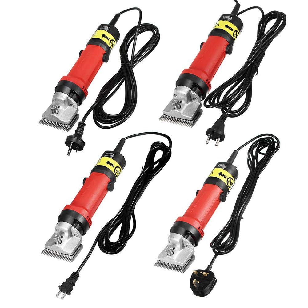 Professional 500W Heavy Duty Electric Horse Hair Clipper - 6-Speed Adjustable Low Vibration Equine Shears for Grooming Horses, Pets & Livestock - Perfect for Stable, Farm & Show Preparation