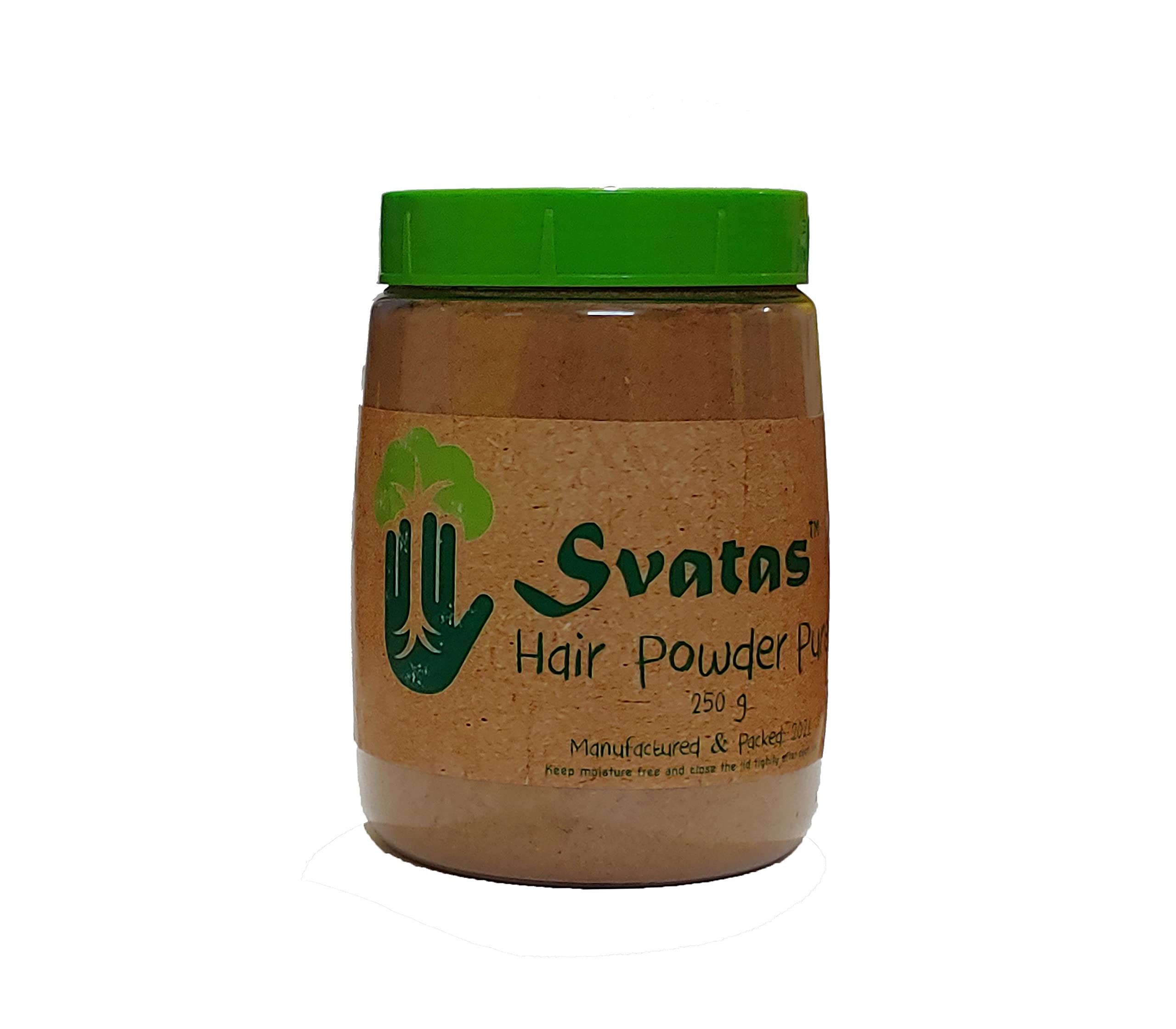 SVATAS™ Ayurvedic Hair Powder - 100% Natural & Organic Hair Cleanser & Conditioner for All Hair Types (Men & Women) | 250g Pure Herbal Formula for Deep Cleansing, Scalp Care & Hair Growth | Perfect for Daily Hair Wash, Detox & Ayurvedic Hair Care Routine