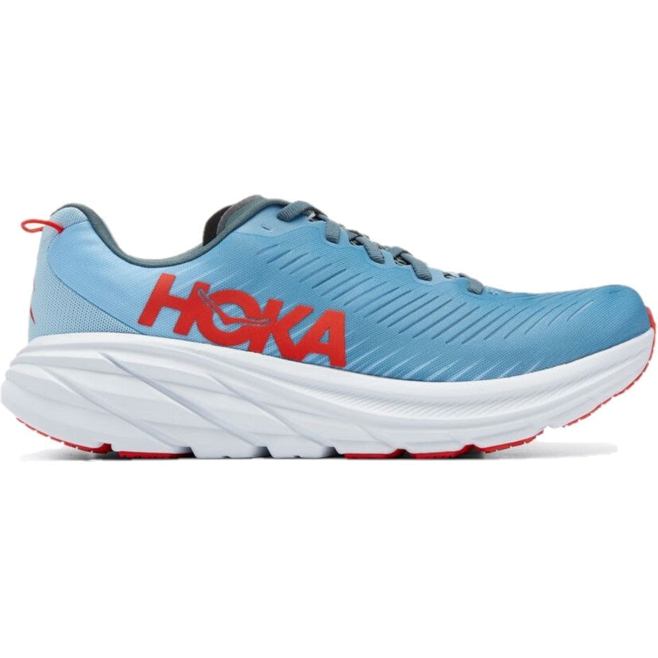 HOKA ONE ONE Rincon 3 Running Shoes for Men - Lightweight Cushioned Road Running Sneakers for Marathon Training & Daily Jogging
