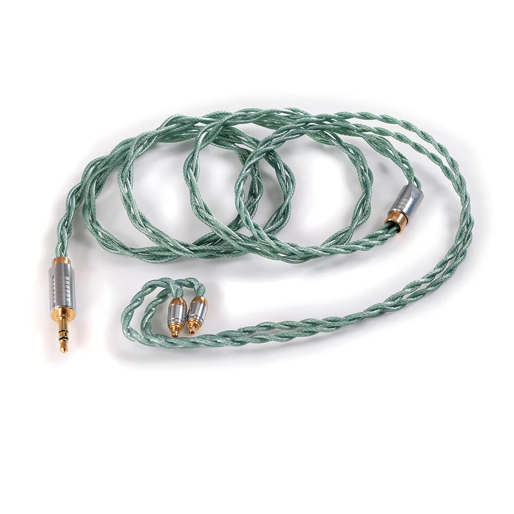 Premium DD ddHiFi BC125A OCC Silver Plated Litz Earphone Cable - 3.5mm Plug with MMCX/2Pin 0.78/QDC/T2 Connectors | High-Quality Audio Upgrade for IEMs, Perfect for Audiophiles & Music Enthusiasts