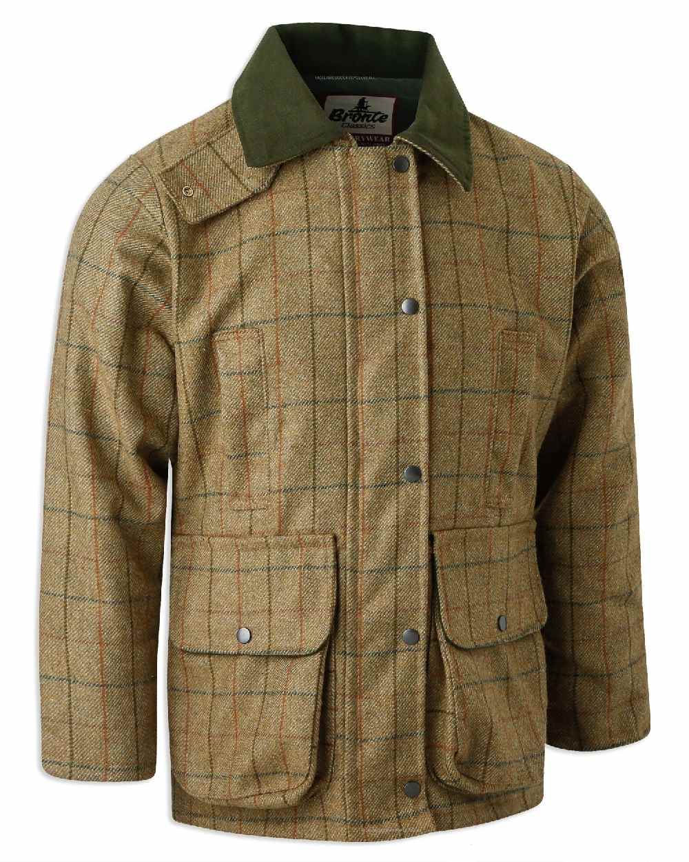 Bronte Ladies Crompton Tweed Field Coat - Classic Women's Outerwear for Fall & Winter - Perfect for Countryside Walks, Outdoor Adventures & Casual Chic Style