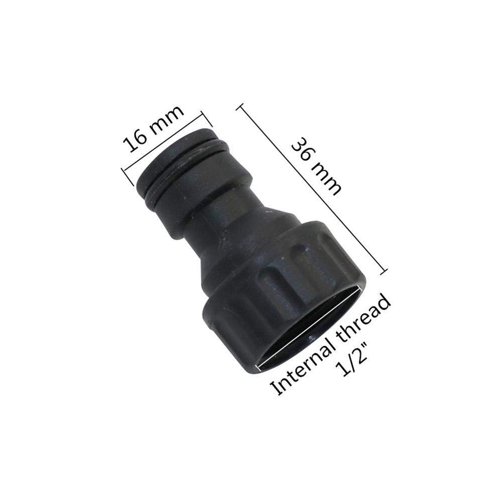 Leakproof Hose Fittings 10 Pcs - 1/2