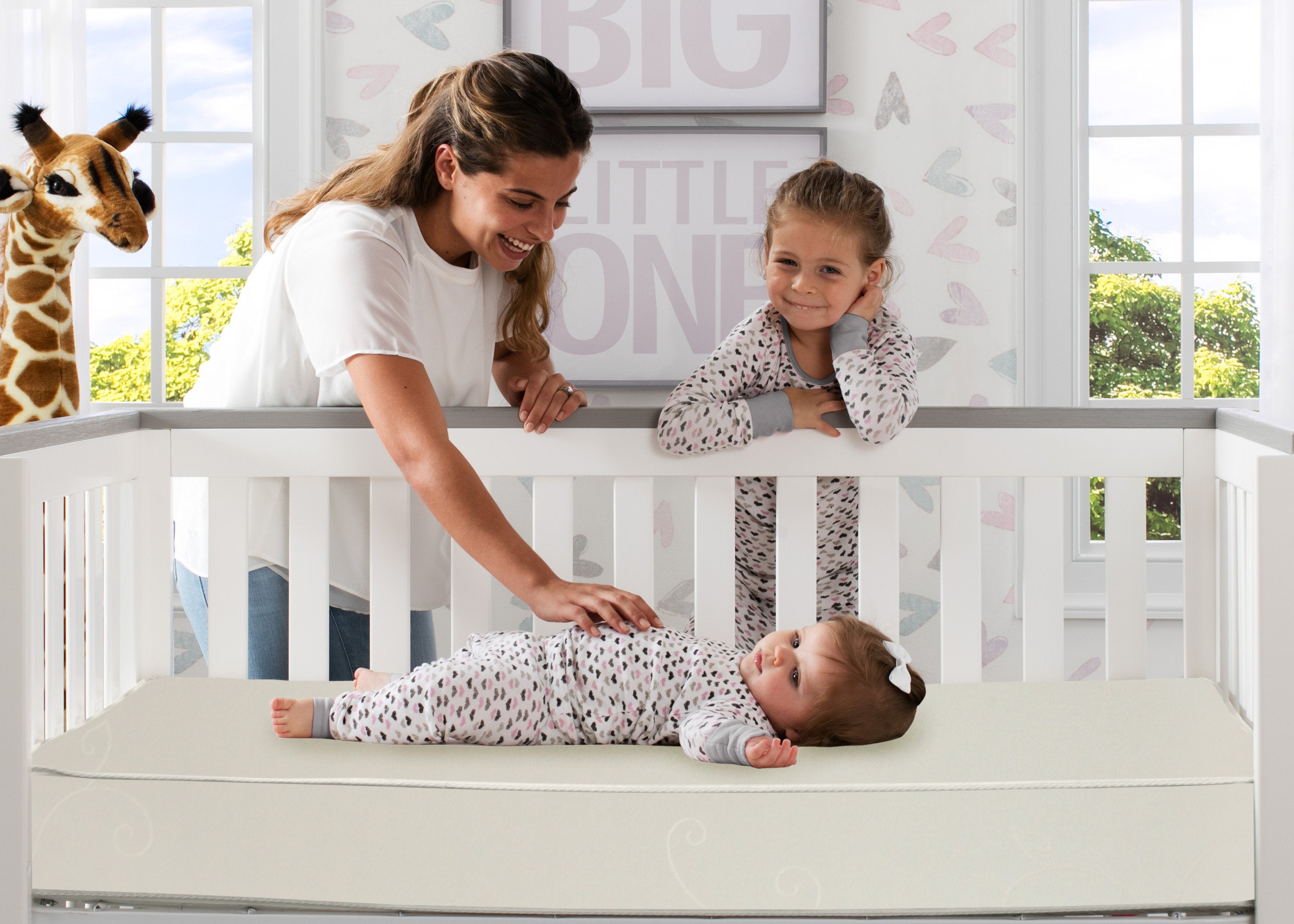 Natural Slumber Two Stage Crib and Toddler Mattress - Organic Baby Mattress for Safe Sleep | Perfect for Nursery & Toddler Bed Transition