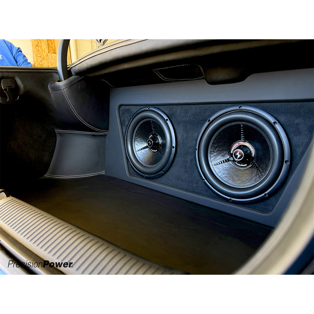 Precision Power AW 10D2 ATOM Series 10 Inch D2 Subwoofer - High Performance Car Audio Bass Speaker for Deep Sound in Trucks, SUVs & Custom Vehicles