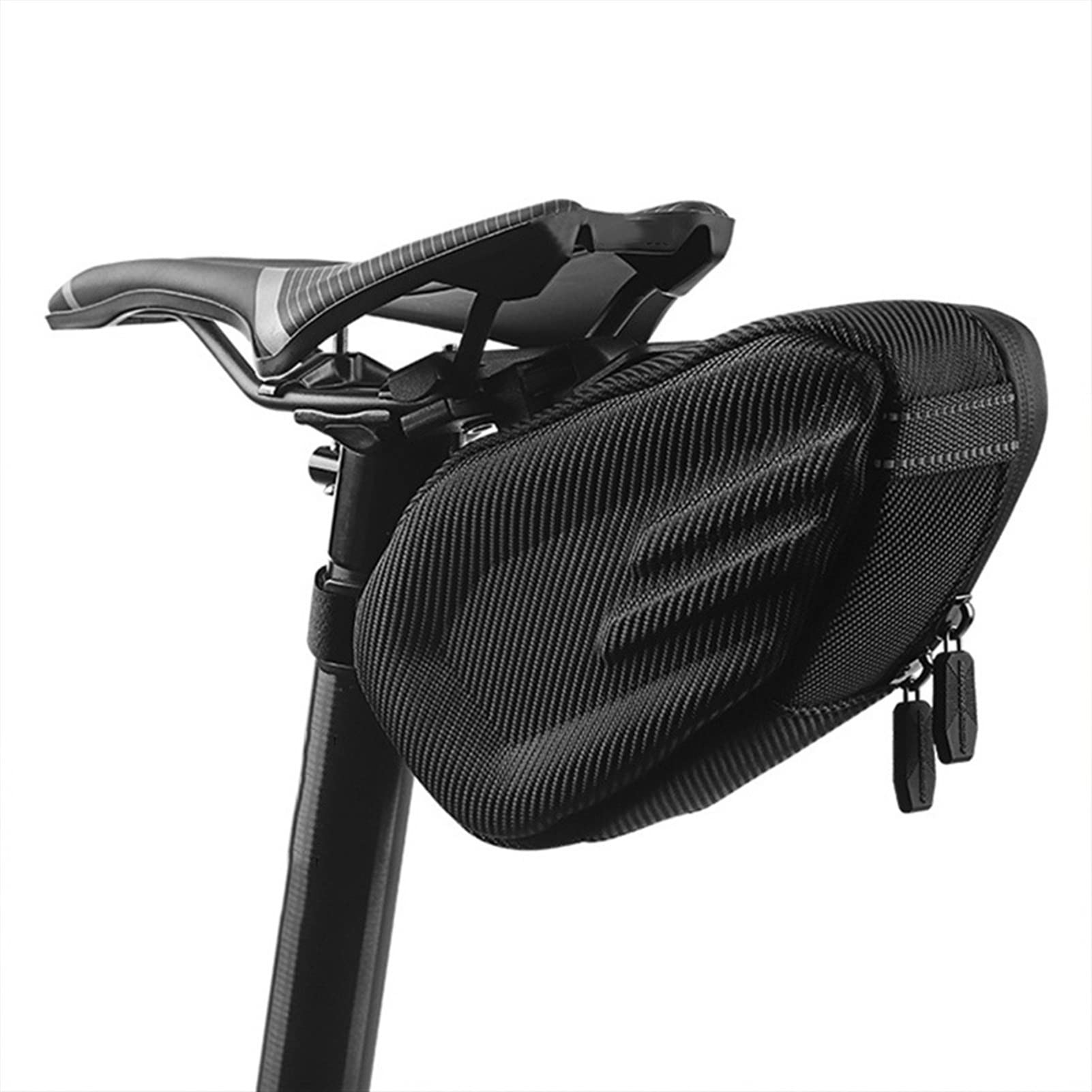 Waterproof Bike Handlebar Bag - Shockproof Bicycle Saddle Bag with Double Zipper, Large Capacity Storage for MTB & Road Bikes | Durable Cycling Accessories for Commuting, Touring & Outdoor Adventures (Color: Large)