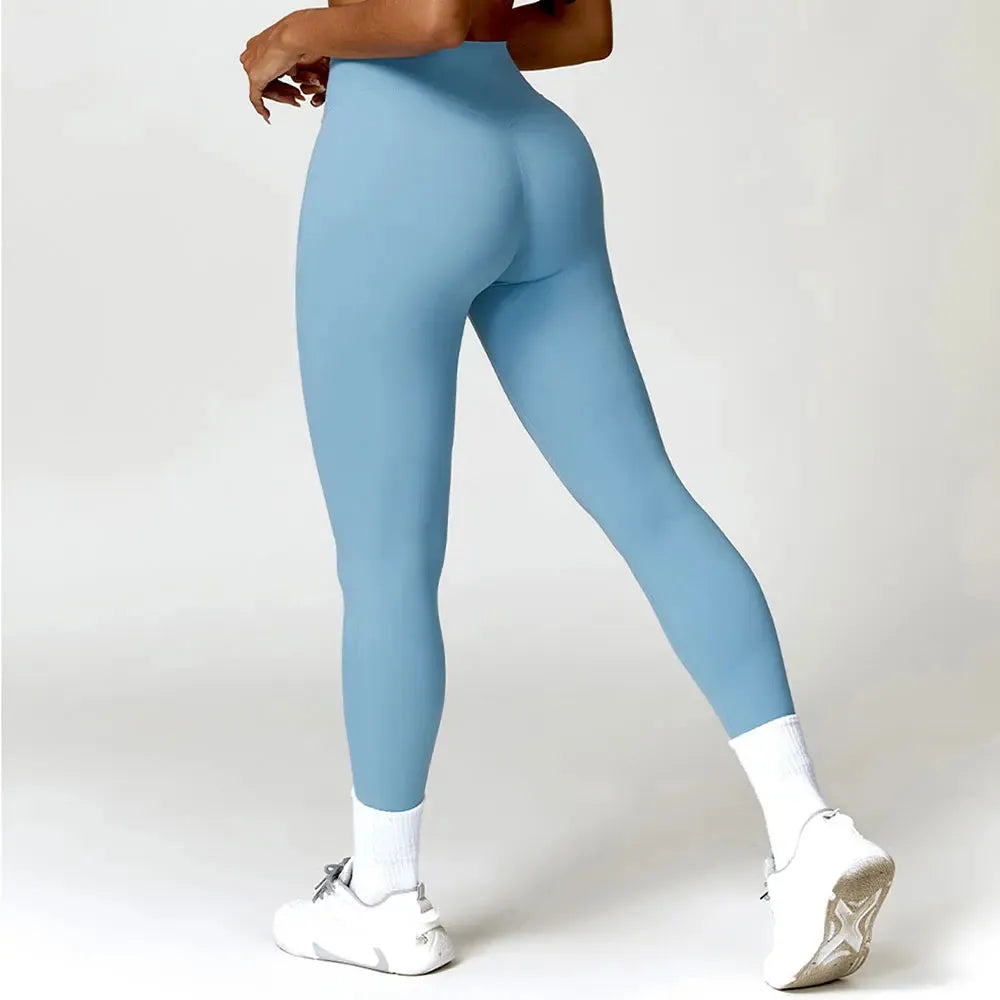 Seamless High Waist Yoga Pants for Women - Butt Lifting Gym Leggings with Scrunch Design for Running, Workout & Fitness | Perfect for Yoga, Pilates & Lounge Wear