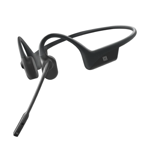 Shokz OpenComm Bluetooth Bone Conduction Headset with Microphone - Wireless Headphones for Work, Calls, and Office Use