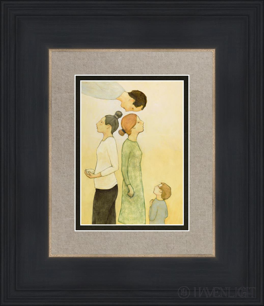Duet Observed - Romantic Couple Painting by Rick Shorten | Perfect for Valentine's Day Gifts, Anniversary Presents & Home Decor