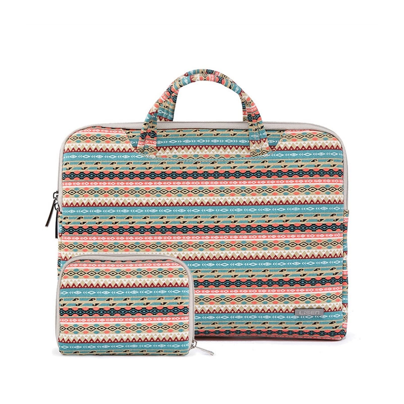 Waterproof Laptop Bag for Women 11-15.6 Inch - Stylish Laptop Briefcase & Notebook Sleeve Case with Handle (13-inch, LIS06 Color) - Perfect for Work, Travel & School