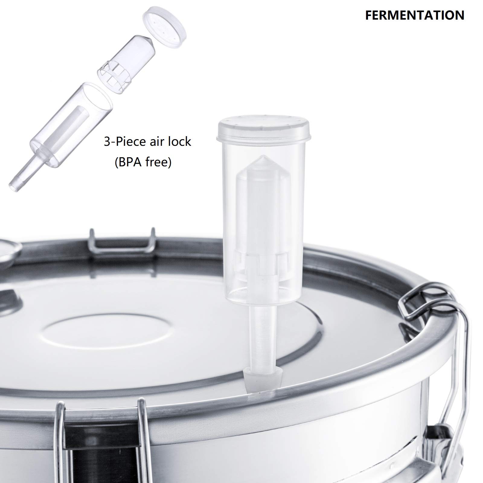 5 Gallon Stainless Steel Alcohol Distiller with Glass Thumper Keg, Copper Coil & Thermometer - Complete Home Brewing Kit for Whisky, Brandy, Vodka & Moonshine - Perfect for DIY Spirits, Craft Cocktails & Homemade Liquor Gifts