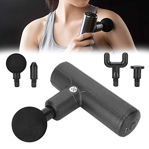 Rechargeable Electric Deep Tissue Massage Gun - Handheld Muscle Massager for Pain Relief & Recovery - Perfect for Athletes, Gym Workouts, and Post-Exercise Relaxation