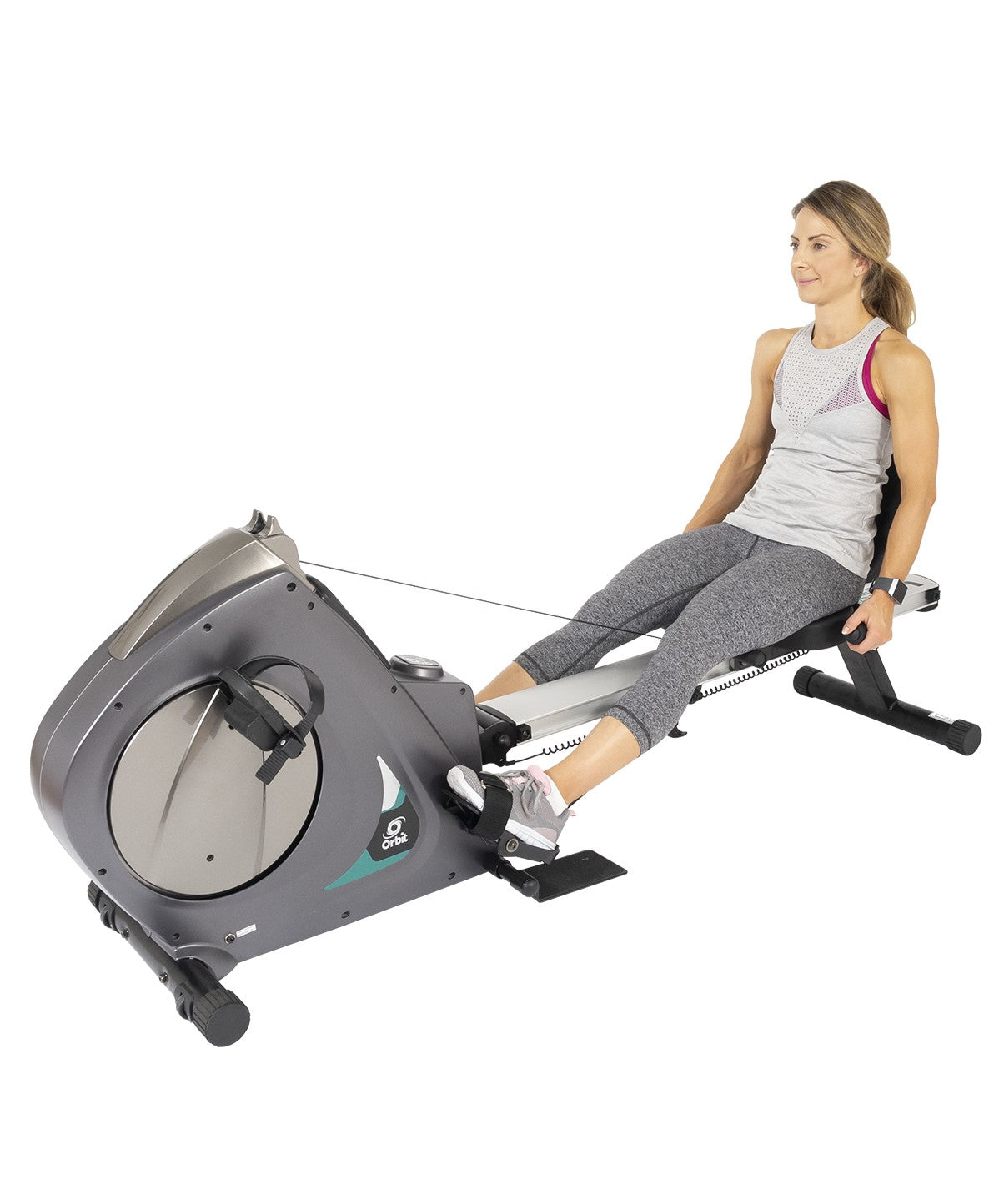 Hybrid Mag Trainer 2.0 - Magnetic Rowing Machine & Recumbent Exercise Bike for Home Gym - Perfect for Indoor Cardio Workouts and Full-Body Training