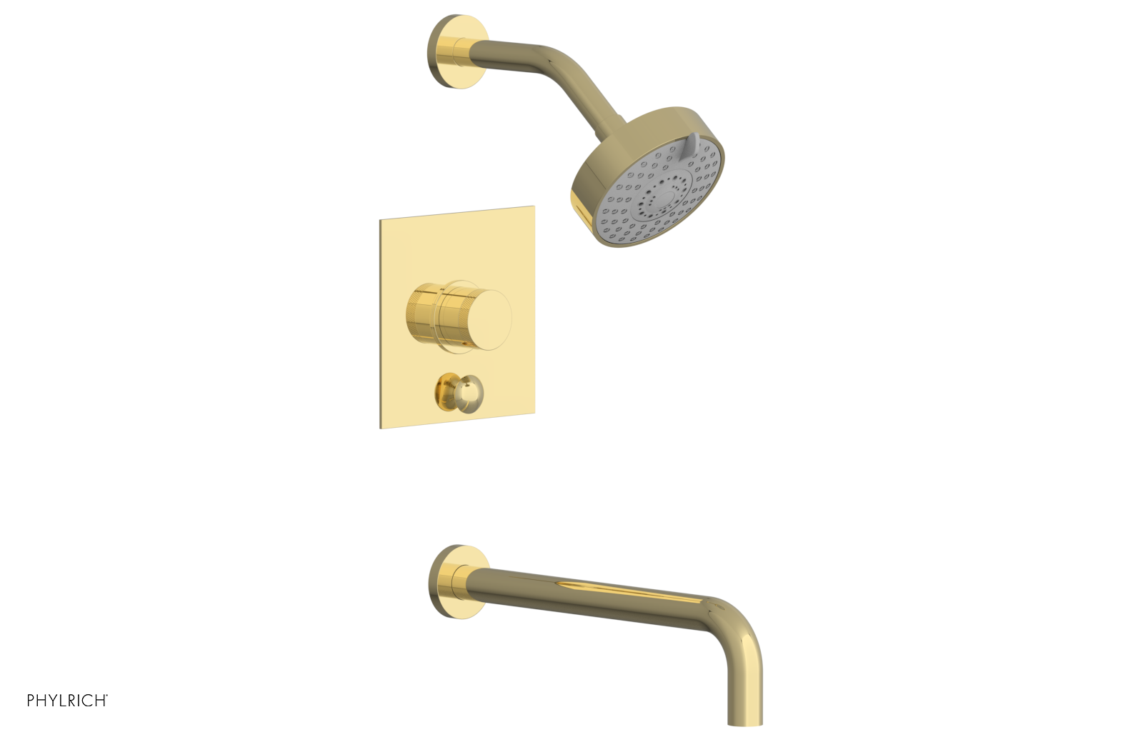 BASIC II 12 Pressure Balance Tub and Shower Faucet Set - 230S 26 12 - Durable Bathroom Fixture for Relaxing Showers and Spa-Like Baths