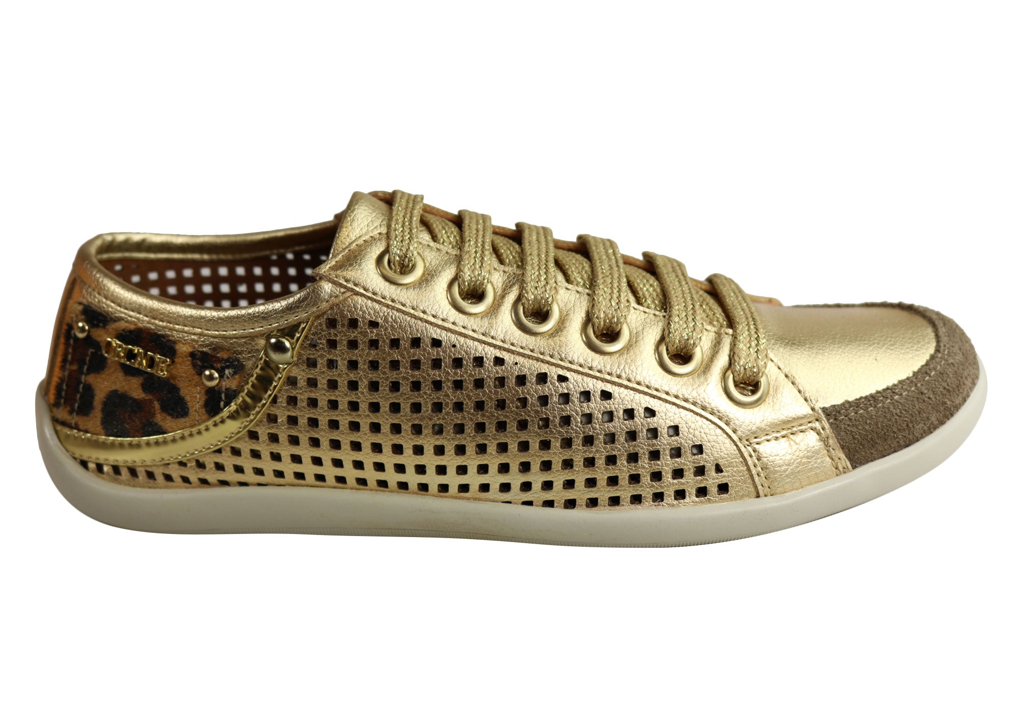 Orcade Jemma Women's Comfortable Lace-Up Casual Shoes - Breathable Walking Shoes Made in Brazil - Perfect for Work, Travel & Everyday Wear