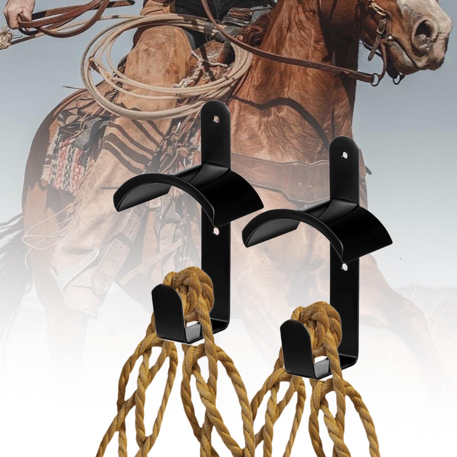 Premium Horse Bridle Hooks & Tack Room Organizer - Durable Bridle Rack for Halter Storage - Perfect for Stable, Barn & Equestrian Gear Organization