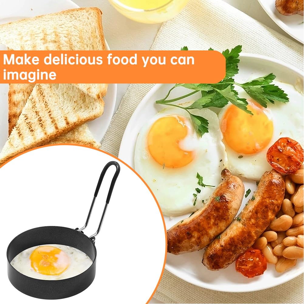 4pcs Nonstick Egg Rings Set - 3.5