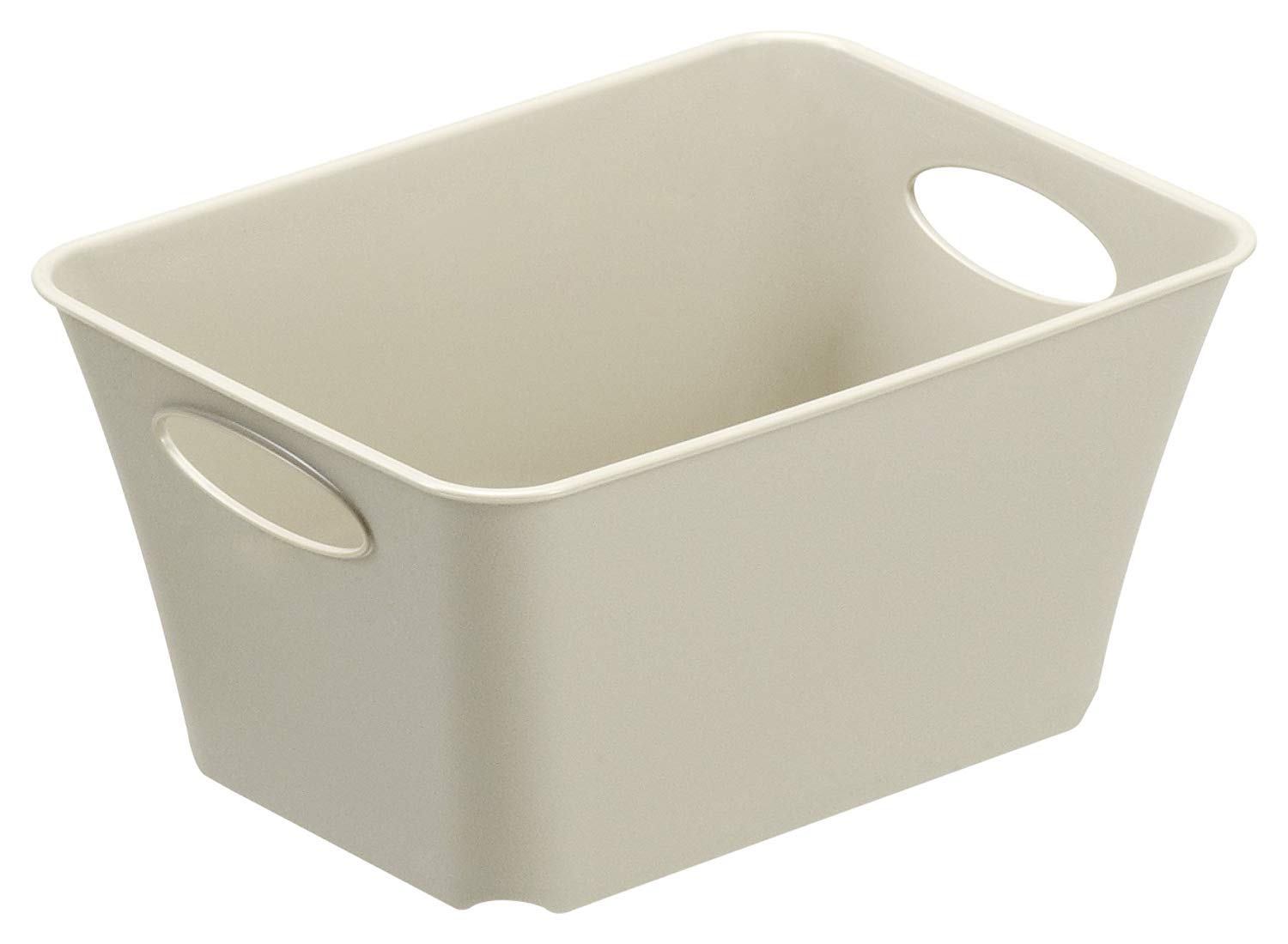 Rotho Living Storage Box 1.5 Litre - Plastic Organizer for Kitchen, Bathroom & Office - Space Saving Home Organization Solution