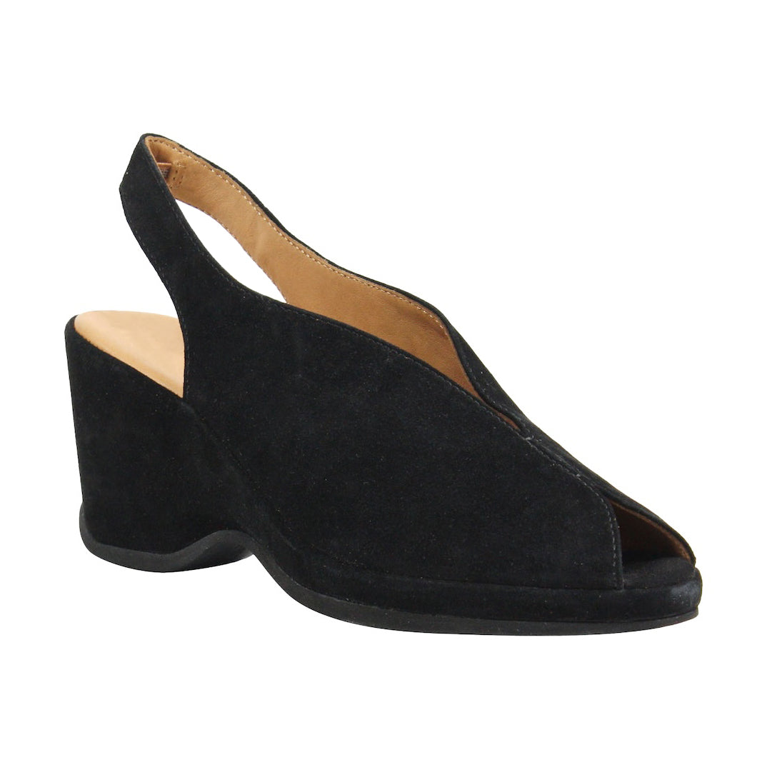 Odetta Women's Slingback Sandals - Comfortable Low Heel Open Toe Shoes for Summer, Beach, and Casual Outings
