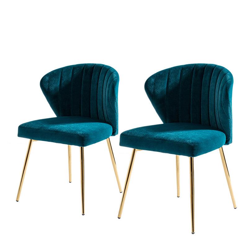 Aruna Side Chair Set - Modern Dining Chairs for Kitchen, Living Room & Office - 2-Piece Wooden Accent Chairs with Cushion - Perfect for Small Spaces, Breakfast Nook & Home Decor