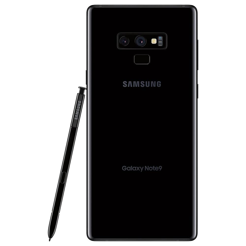Samsung Galaxy Note 9 128GB Midnight Black Unlocked Smartphone (Renewed) - Large Screen, S Pen, Dual Camera | Perfect for Business Professionals & Digital Artists